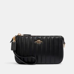 Coach Nolita 19 Nappa leather With Linear Quilting
Gold/Black C1850.